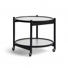 Brdr. Krüger - Tray Table - 60cm - Black Painted Beech LYS/MØRK GRÅ BRETT thumbnail