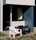 Hay crate lounge chair - hvit thumbnail