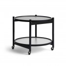 Brdr. Krüger - Tray Table - 60cm - Black Painted Beech LYS/MØRK GRÅ BRETT thumbnail