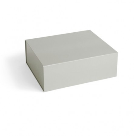 Hay - Colour storage - boks med lokk - GREY M