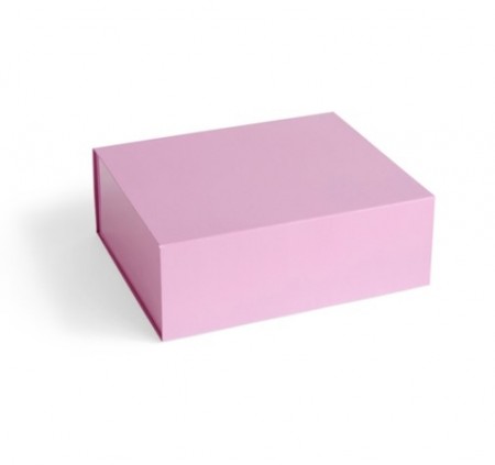 Hay - Colour storage - boks med lokk - LIGHT PINK M