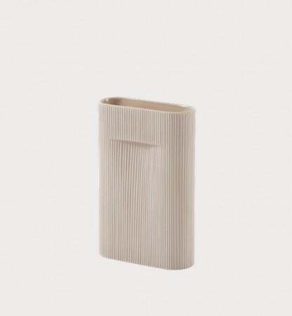 Muuto - Ridge vase beige 35 cm