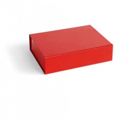 Hay - Colour storage - boks med lokk - vibrant red S