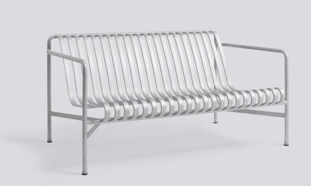 Hay - Palissade / Lounge sofa, hot galvanized (utstillingsmodell)  